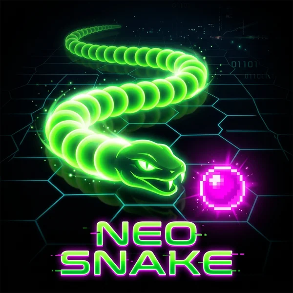 네오 스네이크 (Neo Snake) - 네온 테마 고전 스네이크 게임