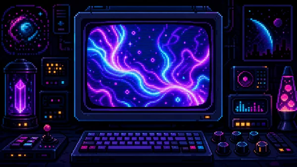 하이테크 모던 셰이더 플레이그라운드 | PIXEL//SHADER