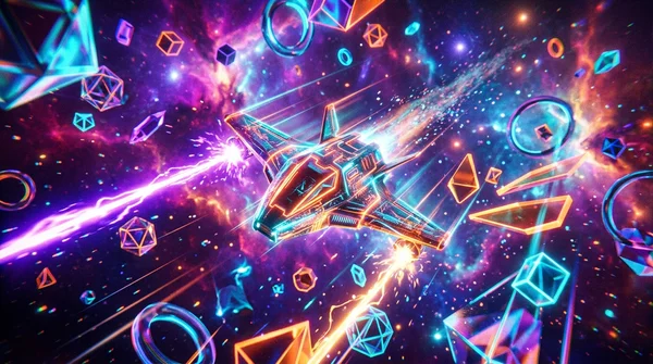 우주 대기권 드롭 드론 닷지 (Space Drop Drone Dodge) - 스튜디오 3D 인디 아티스틱 아케이드